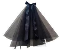 PPQIRU Velo da Sposa Veli da Testa da Sposa Vintage a Doppio Strato di Garza a Rete in Pizzo for Accessori for Copricapo da Festa Puntelli for Foto(Black B)