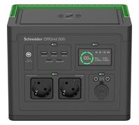 APC Centrale Elettrica Portatile, 500W, 230V, 510Wh Ioni di Litio, LCD, 2 Schuko, Sinewave, 3 USB-A, 2 USB-C, Ricarica Wireless