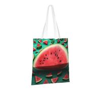 PPTHSNVB Magico Design Norrena Rune Bussola Tote Bag per le Donne Riutilizzabile Shopping Borse della spesa con Manici Borse di Panno, Anguria da sogno, One Size