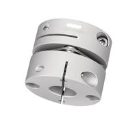 PPTNMDSLP Giunti for Alberi GS Lega di Alluminio a Membrana Singola con bloccaggio Coppie Flessibili Accessori Non a Disco(GS-50X40.5)