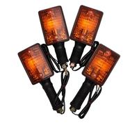 PPWIALL Indicatori per Moto 2/4 PCS Indicatori Di Direzione Del Freno Posteriore Per DT125 XT350 XT600 XT550 1985-2000 Indicatore Luminoso(4PCS)