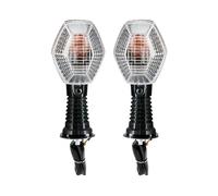 PPWIALL Indicatori Segnale Indicatore Di Direzione Per Motocicletta Per SUZUKI Per DL1000 V-STROM GSX-R 600 SRAD SV1000 N/S DR-Z 400SM SFV 650(Clear)