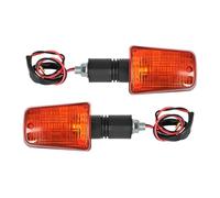 PPWIALL Indicatori Segnale Lampada Indicatore Di Direzione Per Motocicletta Per Suzuki Per DR125 DR200 DR250S DR350S RF600 DR650 GSXR750 RF900 GSXR1100(2PCS)
