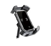 PPWIALL Supporto Per Telefono Per Moto Supporto Per Manubrio Per GPS Per Buell Per 1125R 1125CR XB12R XB12Ss XB12Scg Ulysses XB12XT XB9 Porta Smartphone Moto(Mirror-Black)