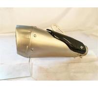 PPXDM Tubo di Collegamento dello Scarico 51mm Scarico per Moto Accessori per Silenziatore di Scarico per Motocross per Z750 CB400 ER6N Z400 Z650 MT07 MT09(Type C)