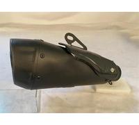 PPXDM Tubo di Collegamento dello Scarico 51mm Scarico per Moto Accessori per Silenziatore di Scarico per Motocross per Z750 CB400 ER6N Z400 Z650 MT07 MT09(Type A)