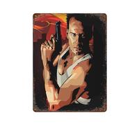 PPZEBDYB Die Hard Movie PosterWall Decor Art Metal Tin Poster Modern Bar Decorations40x30cm