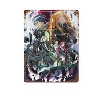 PPZEBDYB Dies Irae Anime TV Show PosterWall Decor Art Metal Tin Poster Modern Bar Decorations40x30cm