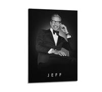 PPZEBDYB Jeff Goldblum, poster decorativo da parete su tela, stampa artistica moderna, per camera da letto, 40 x 60 cm