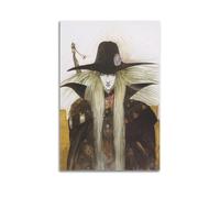 PPZEBDYB Poster decorativo da parete a tema anime Vampire Hunter D, poster decorativo su tela, stampa moderna, per camera da letto, per camera da letto (30 x 45 cm)