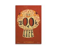 PPZEBDYB Poster decorativo da parete con il libro della vita, stampa artistica su tela, poster decorativo moderno, per camera da letto, 30 x 45 cm