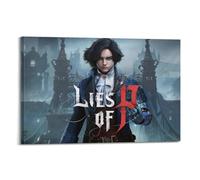 PPZEBDYB Poster decorativo da parete del film Lies of P, stampa artistica su tela, poster decorativo moderno per camera da letto, 50 x 75 cm