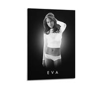 PPZEBDYB Poster decorativo da parete di Eva Mendes, stampa artistica su tela, poster decorativo moderno, per camera da letto, per camera da letto, 50 x 75 cm