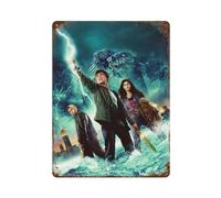 PPZEBDYB Poster del film Percy Jackson e il ladro di fuoco, decorazione da parete, poster in metallo moderno, decorazione da bar, 40 x 30 cm