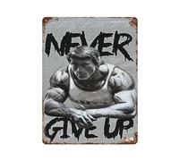 PPZEBDYB Poster dell'attore Arnold Schwarzenegger Decorazione da parete Art Metal Tin Poster Modern Bar Decorations40x30cm