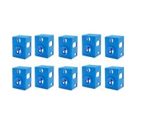 Pqahffowr 10 pezzi per coperchio in silicone V6 PT100 Heated Block per stampanti 3D. Migliora la ritenzione di e protegge B.