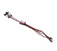 Pqahffowr 12 Kit di Illuminazione Un LED Luce di Simulazione del Freno di Sterzo per Modelli nel Scala 1/10 RC Auto Yokomo AXIal