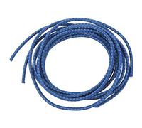 Pqahffowr 2 paia di serrature di chiusura lacci elasticizzati in pizzo elasticizzato riflettente per a piedi, escursionismo, 110 cm, blu