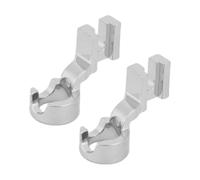 Pqahffowr 2 Pezzi di Piedino per Righello Un Gambo Basso per Trapuntatura Un Movimento Libero Righelli Spessi 1/4 di Pollice, Piedino per Trapuntatura Righello Compatibile con Singer