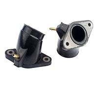 Pqahffowr 2 Pezzi Interfaccia Collettore Uscita Aspirazione Tampone Carburatore Moto per XV400 XVS400 XVS650 Drag Star V-Star Classic