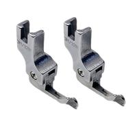 Pqahffowr 2 Pezzi Piedino Guida Stretta Piedini per Macchina da Cucire Industriali per Punto Annodato Piedini Universali con Cerniera Durevoli, CR1/32NS(0.1)