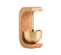 Pqahffowr 2024 Campanello in Legno Campanelli Eolici Campanello Fili per Porta D'Ingresso di Casa Campanello Estetico Decorazione della Parete della Stanza-A, 1 Pezzo Resistente Facile da Usare