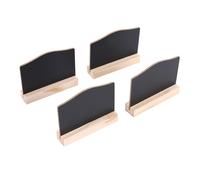Pqahffowr 4 Mini della Tabella di PCS per il Segno di , Segni del Pannello Di Visualizzazione Di Etichette Alimenti per il Matrimonio del Ristorante del Partito
