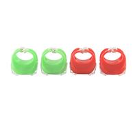 Pqahffowr 4 x Luci di Navigazione Barca a LED per Barca Yacht Barca a Motore Caccia a VeLo Pesca Notturna (Rosso, Verde)