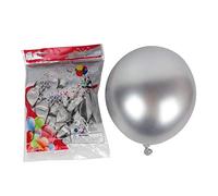 Pqahffowr 50Pcs Palloncini nel Lattice Metallizzato da 10 Pollici Palloncini per Palloncini nel Metallo Cromato Spesso per Decorazioni per Feste -