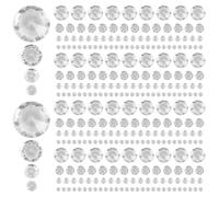 Pqahffowr 6000 Pezzi Serie Diamanti Acrilico Tavolo Scatter Cristalli per Vaso Riempitore di Natale Matrimonio Festa di Compleanno Decorazione Tavola, B