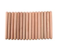 Pqahffowr 8 Paia di Legno Claves Strumento Un Percussione Musicale Bastoncini per Ritmo nel Legno Naturale Bastoncini per Ritmo Un Percussione Regalo Musicale per Bambini Giocattolo