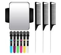 Pqahffowr Braccialetto Magnetico per Parrucchiere, Fermaglio per Parrucchiere, Portaspilli, Braccialetto per Trecciatori, per Gel, Silicone, Cucito, Puntaspilli, Durevole, Facile da Installare, Facile