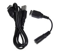 Pqahffowr Caricabatterie E 3.5Mm Auricolare Jack Adattatore per Gameboy Advance SP