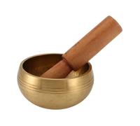 Pqahffowr Ciotola di Meditazione in Ciotola Canto tibetano Set Ciotola di Meditazione Fatto a Mano per Guerisione e Piena Coscienza