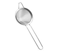 Pqahffowr Colino per tè, filtro per setaccio a maglia fine da 3,3 pollici colino a maglia in acciaio inossidabile con manico per scarico e risciacquo