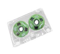 Pqahffowr Colore Doppio Lato Vuoto Metallo Mini Può Salvare 55 Minuti di Vuoto Cassette Vergine, Facile Da Usare Verde