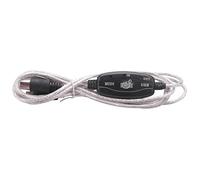 Pqahffowr Convertitore da Midi Un USB Connettore da PC Un Sintetizzatore Adattatore per Tastiera Musicale per Home Music Studio