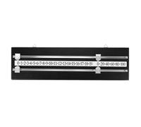Pqahffowr Dashboard da biliardo con marcatore/binari e puntatori per gli amanti del biliardo di biliardo guardiano punteggio di biliardo nero