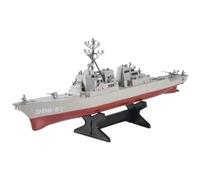 Pqahffowr Distruttore di Missili Guidati Modello Barca Statico con Presentazione Modello di Nave da Guerra Fai da te Educativi Tempo Libero Bambini Regalo