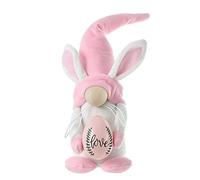 Pqahffowr Easter Bunny Hug Doll Simpatico Vecchio Volto Bambola Ornamenti per Il Desktop Articoli per Feste Decorazioni per la Casa di Pasqua Regali Bambino A