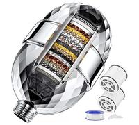 Pqahffowr Filtro doccia in 20 Filtro soffione doccia filtro doccia con cartucce sostituibili per rimuovere il Coro di acqua