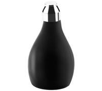 Pqahffowr Flacone nel Polvere, Dispenser Ricaricabile nel Silicone Contenitore Vuoto nel per Barbiere, Spruzzatore nel Polvere Nera Resistente per Polvere Sfusa, Polvere Da Bagno