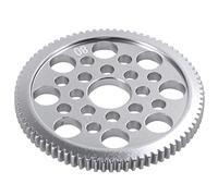 Pqahffowr Ingranaggio Dritto Lega di Alluminio 48P 80T per D3 S XI XIS 1/10 Drift Racing Car