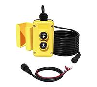 Pqahffowr Interruttore di controllo telescopico a cassone ribaltabile a 3 fili per rimorchio a cassone ribaltabile a pompa idraulica a singolo effetto 12 V DC per scarico ad ascensore