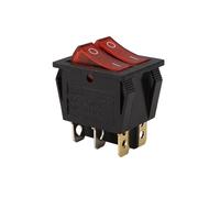 Pqahffowr Interruttore unipolare unidirezionale a bilanciere AC 15 A/250 V 20 A/125 V