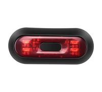 Pqahffowr Luce del a LED, Luce di Freno per Moto, Luce di Avvertimento di Sicurezza Rosso Posteriore Della Bicicletta Ricaricabile per la Guida di Notte