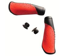 Pqahffowr Manopole per Manubrio per VeLo Copertura del Manubrio per Bici da Strada Protector Manubrio Resistente all'usura AntiderRapante Accessori per Bicicletta, Rosso
