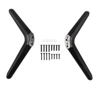 Pqahffowr Mobile TV universale di ricambio della base del mobile TV da tavolo, gambe di supporto TV, piedi per mobile TV 17 Mm-20 Mm, installazione facile