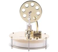 Pqahffowr Modello di Motore Stirling Un Bassa Temperatura Scienza della Potenza del per Realizzare Giocattoli per Esperimenti Fisici Ornamenti Modello