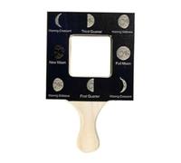 Pqahffowr Nature Guide Finder Giocattolo Portatile in Legno per Tutto Piccolo Tavola Doppio Lato Pianta Esterna per Bambini Facile Da Usare -B